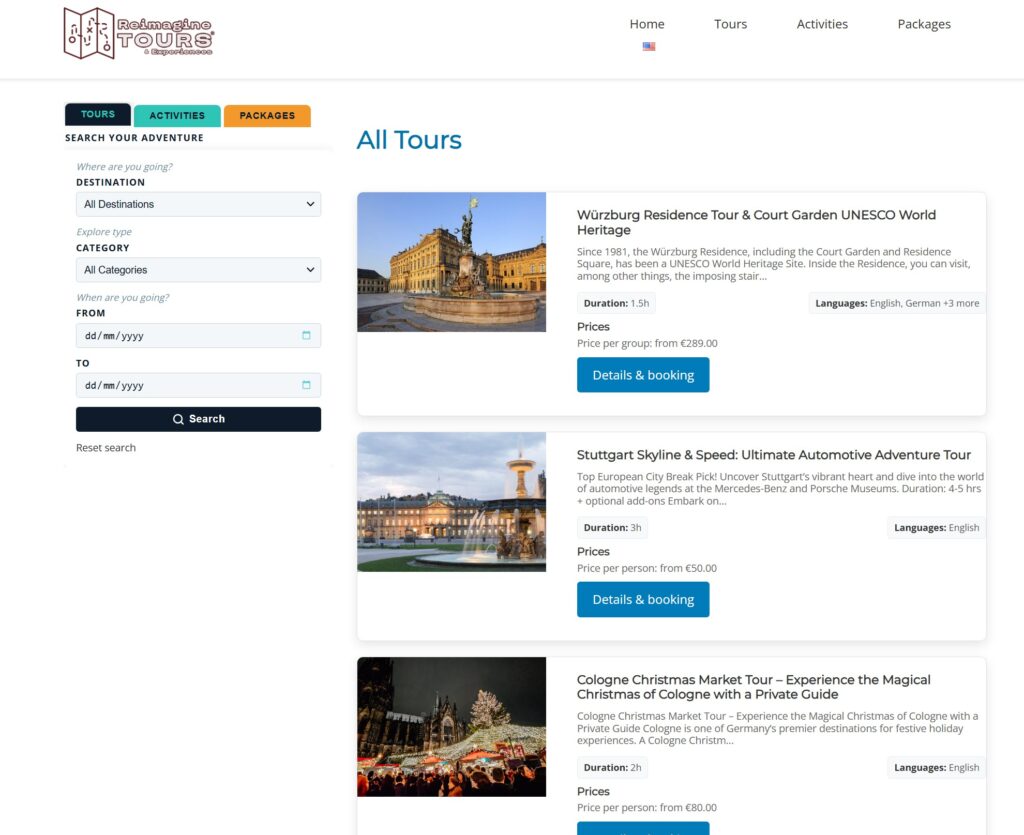 Tomas Travel Portal The System That Built Yesterday's Tourism Infrastructure Can't Sell Today's Tours