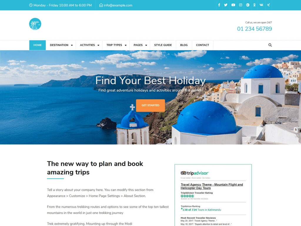 Designing a Website for Tours with TicketingHub Integration